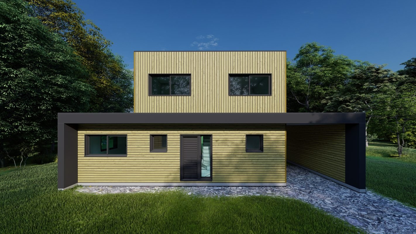 maison-ossature-bois-logicobois-modele-oslo maison-ossature-bois-logicobois-modele-oslo